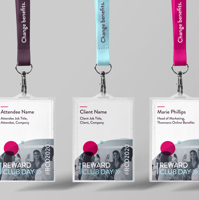 Reward Club Day Lanyards & Name Badges